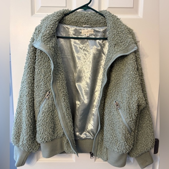 Promesa Sage Faux Sherpa Teddy Jacket | Small - Picture 3 of 5
